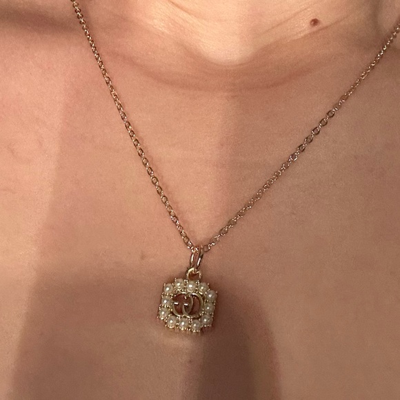 GUCCI charm/ pendant MINI VERSION GOLD PEARLS 12 MM - Picture 4 of 11